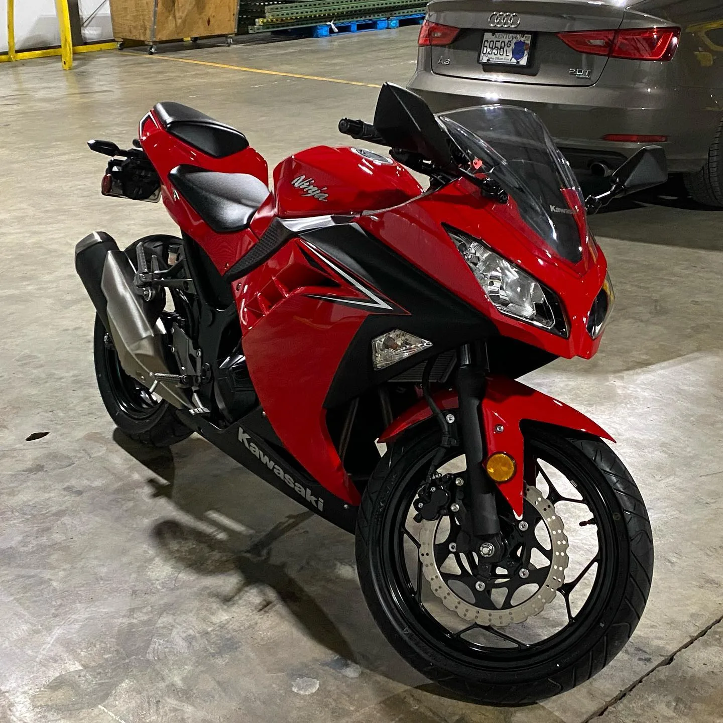 Kawasaki Ninja detailed by Grime Reaper Detailing